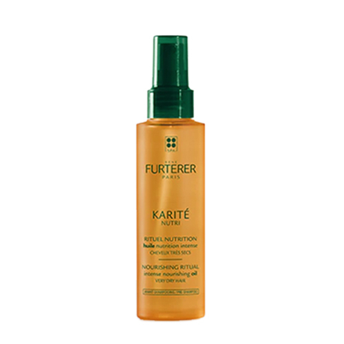 Rene Furterer Karite Nutri Intense Nourishing Oil on white background