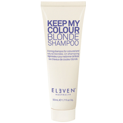 Eleven Australia Keep My Blonde Shampoo on white background