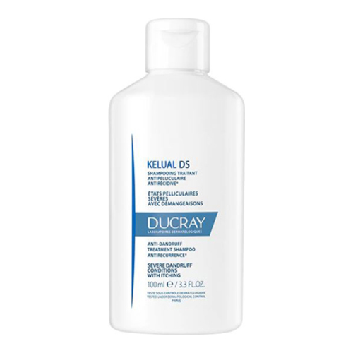 Ducray Kelual DS Shampoo, 100ml/3.4 fl oz Ducray Kelual DS Shampoo on white background