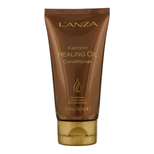Lanza Keratin Healing Oil Lustrous Conditioner on white background