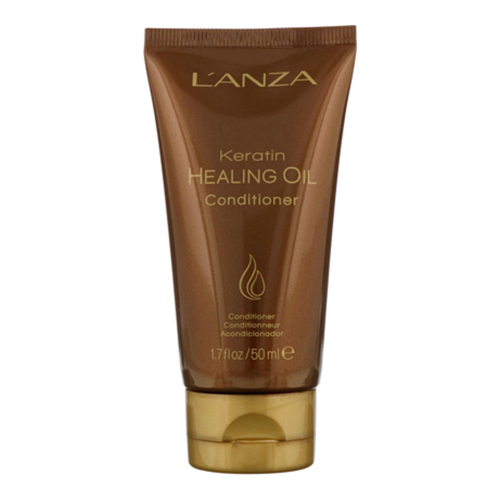 L'anza Keratin Healing Oil Lustrous Conditioner, 50ml/1.7 fl oz Lanza Keratin Healing Oil Lustrous Conditioner on white background