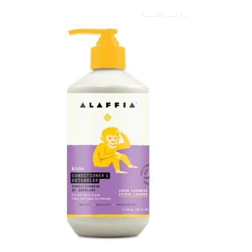 Flora Kids Conditioner and Detangler - Lemon-Lavender, 476ml/16.1 fl oz Flora Kids Conditioner and Detangler - Lemon-Lavender on white background