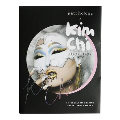 Patchology Kim Chi Lookbook - 1 each Moon, Blush, Crackle, Space Masks on white background