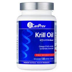 Krill Oil on white background