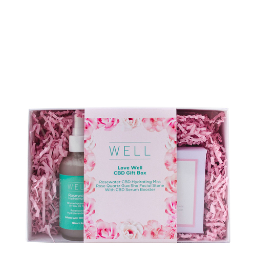 WELL LOVE WELL Gift Set on white background