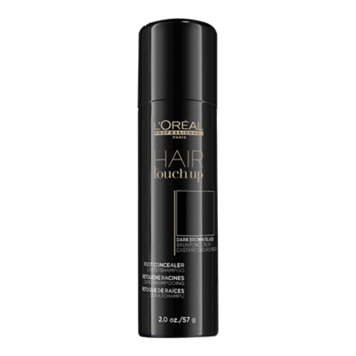 Loreal Professional Paris Hair Touch Up - Dark Brown/Black on white background