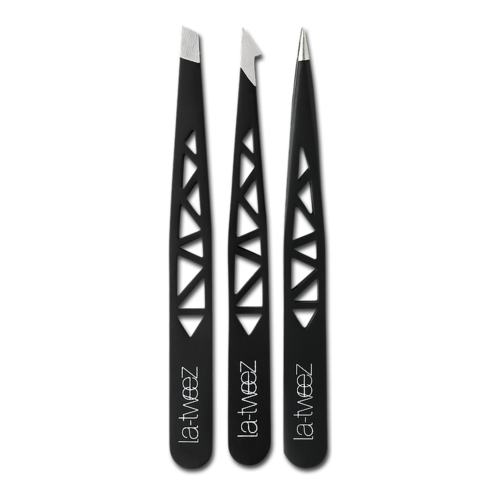 LaTweez Tweezers Set, 1 piece LaTweez Tweezers Set on white background