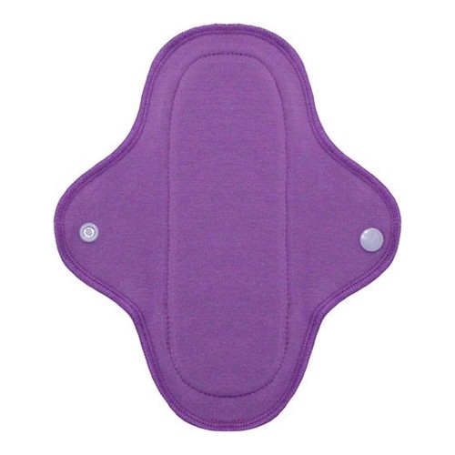 Lunapads Performa Mini - Purple, 1 piece Lunapads Performa Mini - Black on white background
