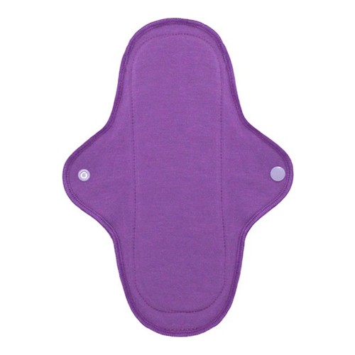 Lunapads Performa Maxi - Purple, 1 piece Lunapads Performa Maxi - Black on white background