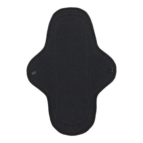 Lunapads Performa Maxi - Purple, 1 piece Lunapads Performa Maxi - Black on white background