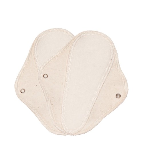 Lunapads Organic Thong Pantyliners - Cocoa Kaleidoscope, 2 pieces Lunapads Organic Thong Pantyliners - Cocoa Kaleidoscope on white background