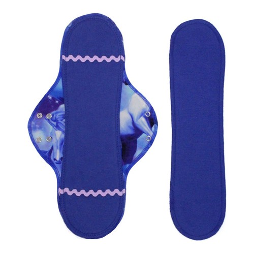 Lunapads Long Pad and Insert - Night Mares, 2 pieces