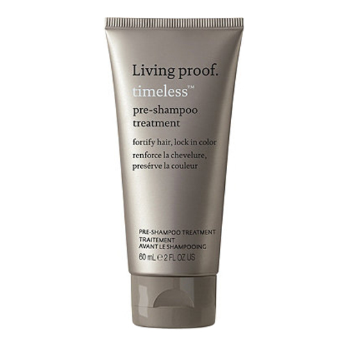 Living Proof Timeless Pre-Shampoo Treatment on white background