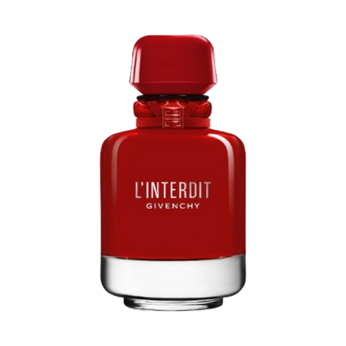 Givenchy LInterdit Rouge Ultime EDP on white background