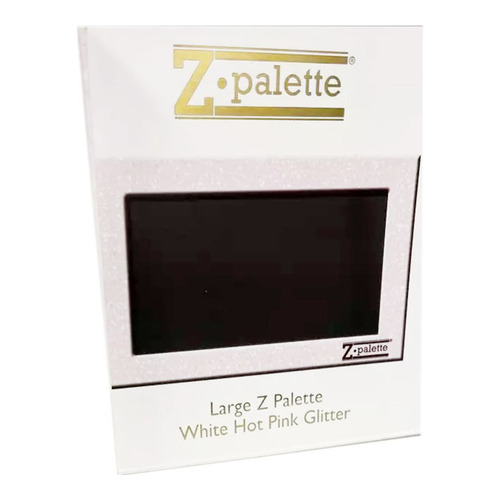 Z Palette Large Palette - White Hot Pink Glitter, 1 piece
