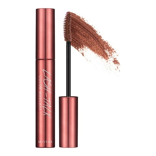 MISSHA Lash-talk Color Mascara - Chocolate on white background
