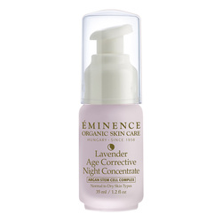 Eminence Organics Lavender Age Corrective Night Concentrate, 35ml/1.2 fl oz