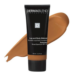 Leg and Body Makeup - 65N Tan Golden on white background