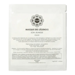 Legend Mask on white background