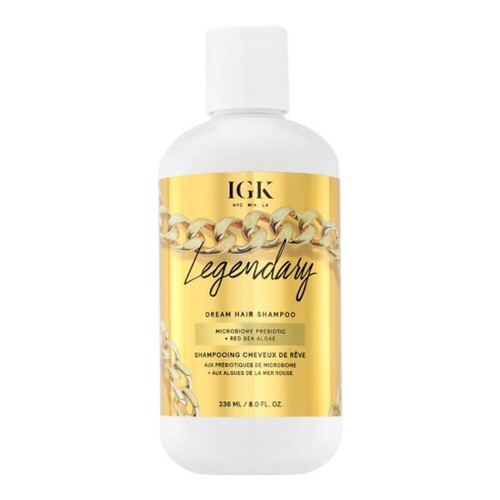 IGK Hair Legendary Dream Hair Shampoo on white background