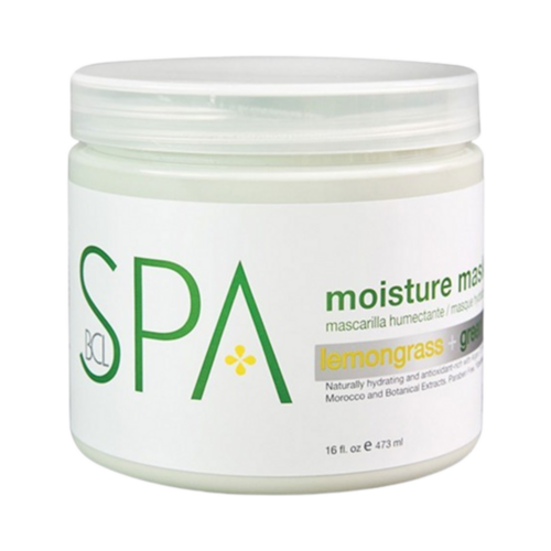 BCL Spa Lemongrass and Green Tea Moisture Mask, 473ml/15.99 fl oz BCL Spa Lemongrass and Green Tea Moisture Mask on white background