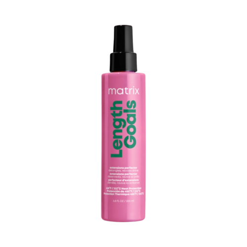 Matrix Length Goals Extensions Perfector Multi-Benefit Styling Spray on white background