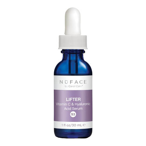 NuFace Lifter Vitamin C and Hyaluronic Acid Infusion Serum, 30ml/1 fl oz NuFace Lifter Vitamin C and Hyaluronic Acid Infusion Serum on white background