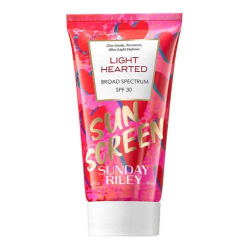 Sunday Riley Light Hearted Broad Spectrum SPF30, 45ml/1.52 fl oz Sunday Riley Light Hearted Broad Spectrum SPF30 on white background