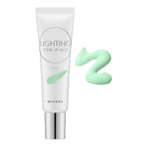 MISSHA Lighting Tone Up Base - Mint, 20ml/0.7 fl oz MISSHA Lighting Tone Up Base - Mint on white background