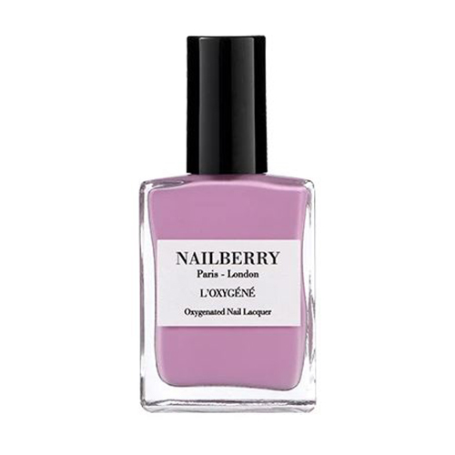 Nailberry Minty Fresh, 15ml/0.5 fl oz Nailberry Peony Blush on white background