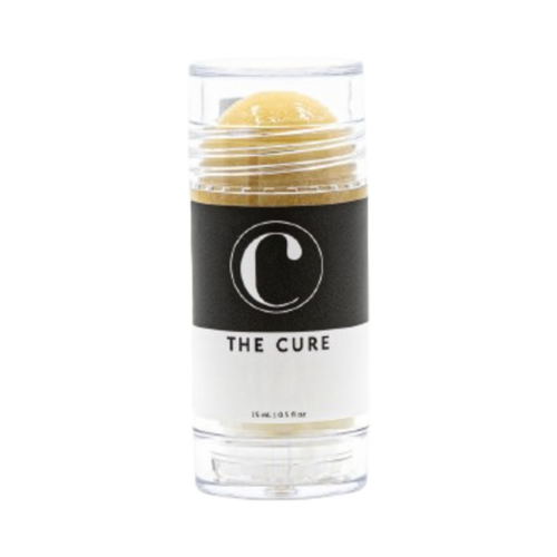 The Cure Skincare Lip Balm on white background