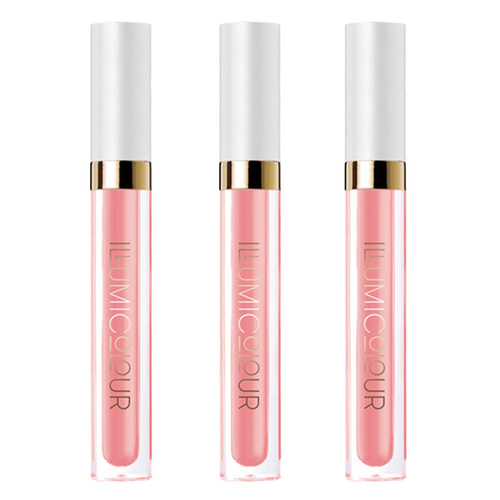 Rhonda Allison Lip Gloss - Tulip on white background