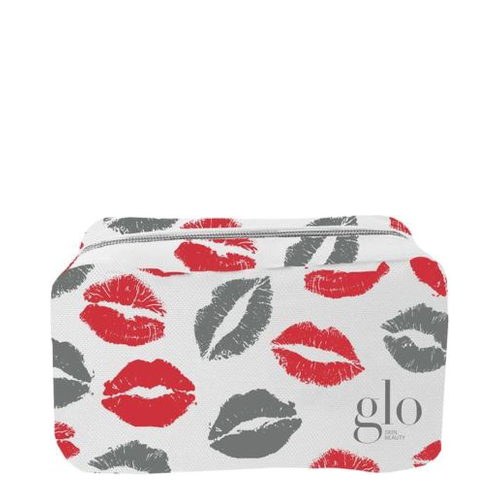 Glo Skin Beauty Lip Service Skin Beauty Cosmetic Bag on white background