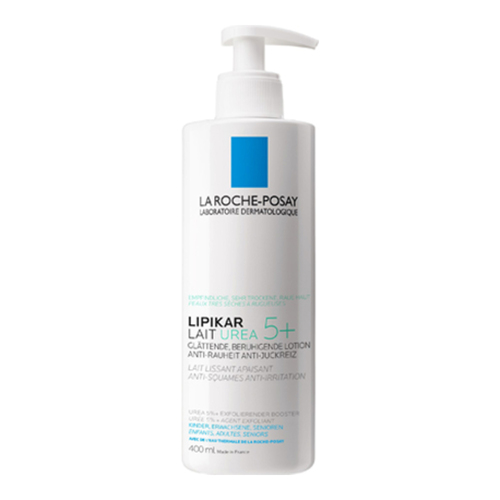 La Roche Posay Lipikar Lait Urea +5 on white background