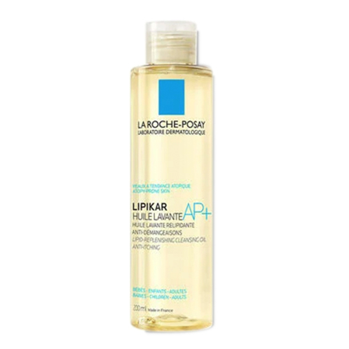 La Roche Posay Lipikar Oil AP+, 200ml/6.7 fl oz La Roche Posay Lipikar Oil AP+ on white background