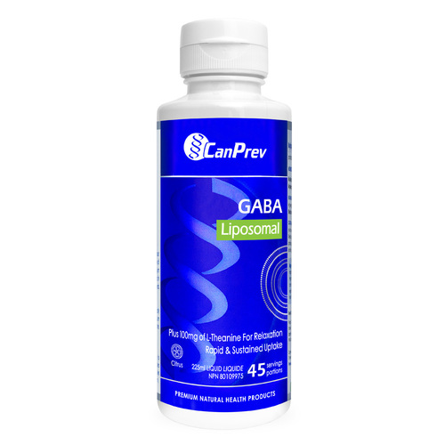 CanPrev Liposomal GABA - Citrus, 225ml/7.61 fl oz