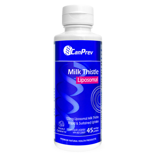 CanPrev Liposomal Milk Thistle - Coconut Caramel Nut, 225ml/7.61 fl oz