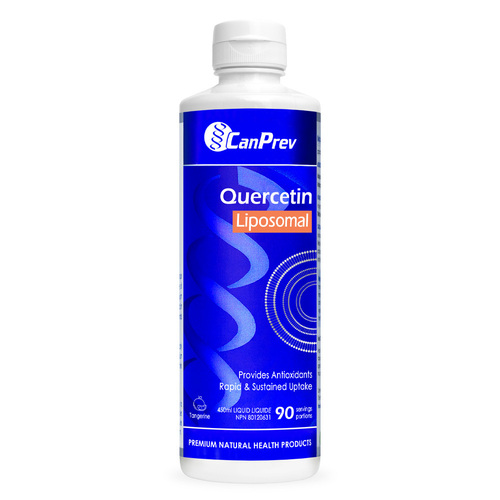 CanPrev Liposomal Quercetin - Tangerine, 450ml/15.22 fl oz CanPrev Liposomal Quercetin - Tangerine on white background