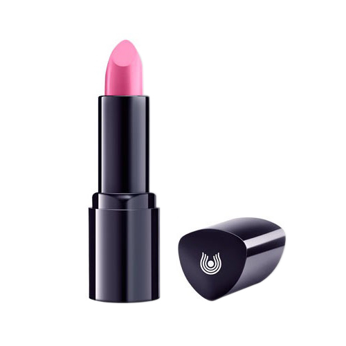 Dr Hauschka Lipstick 01 Rosebay on white background