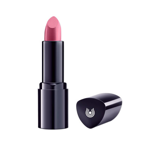 Dr Hauschka Lipstick 01 Rosebay on white background