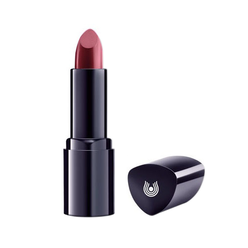 Dr Hauschka Lipstick 01 Rosebay on white background