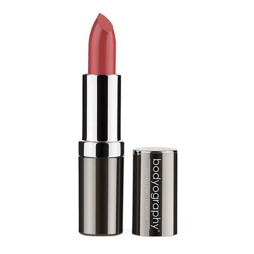 Bodyography Lipstick - Red China (True Red Cream), 3.7g/0.13 oz Bodyography Lipstick - Anna (Deep Red Satin Matte) on white background