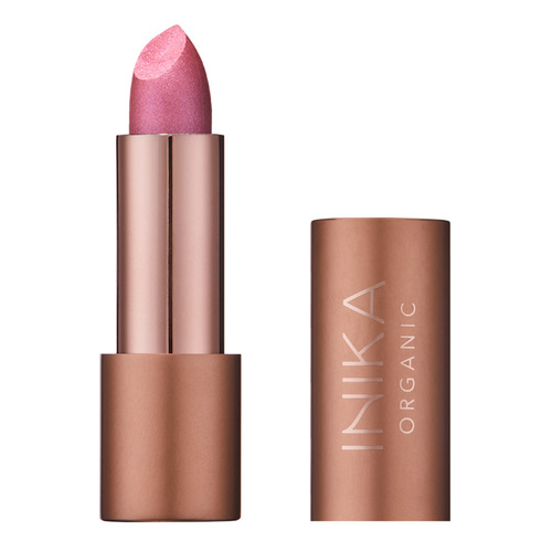 INIKA Organic Lipstick - Nude Pink, 4.2g/0.15 oz INIKA Organic Lipstick - Auburn on white background