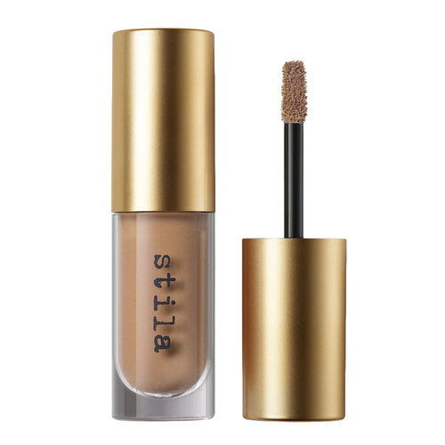 Stila Liqua-Play Eye Shadow - Sandy Matte (Warm Tan), 4g/0.15 oz Stila Liqua-Play Eyeshadow - Bronzey Shimmer on white background