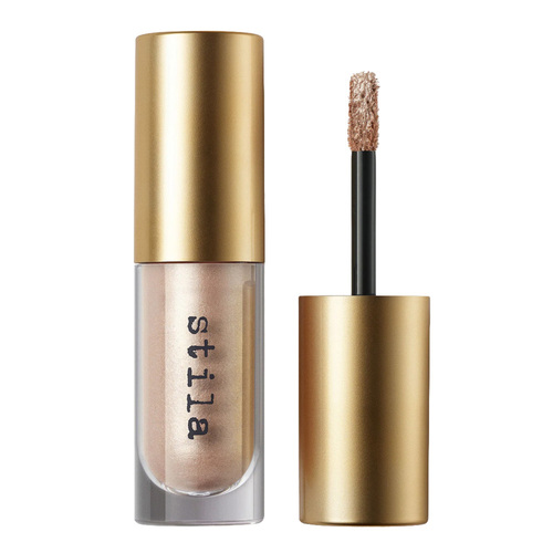 Stila Liqua-Play Eye Shadow - Sandy Matte (Warm Tan), 4g/0.15 oz Stila Liqua-Play Eyeshadow - Bronzey Shimmer on white background