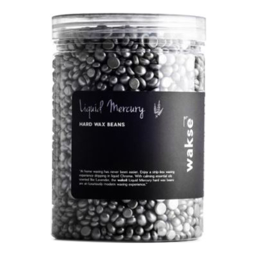 WAKSE Mini Liquid Mercury Silver Chrome Wax, 136g/4.8 oz WAKSE Mini Liquid Mercury Silver Chrome Wax on white background