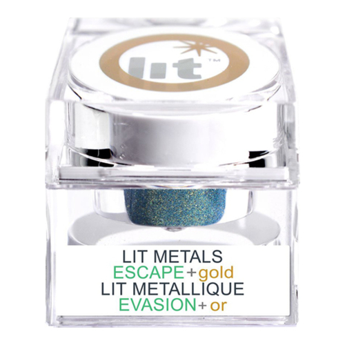 Lit Cosmetics Lit Metals - Escape + Gold, 4g/0.1 oz