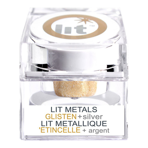 Lit Cosmetics Lit Metals - Glisten Silver, 4g/0.1 oz