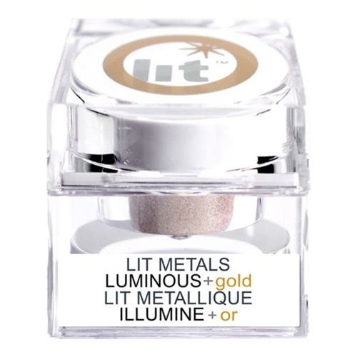 Lit Cosmetics Lit Metals - Luminous + Gold, 4g/0.1 oz