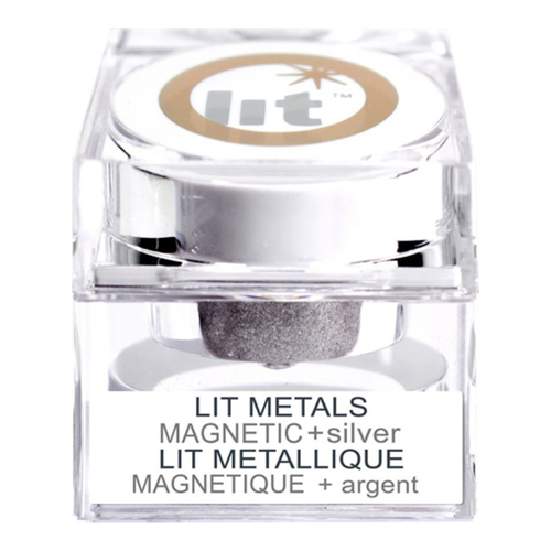 Lit Cosmetics Lit Metals - Magnetic Silver, 4g/0.1 oz
